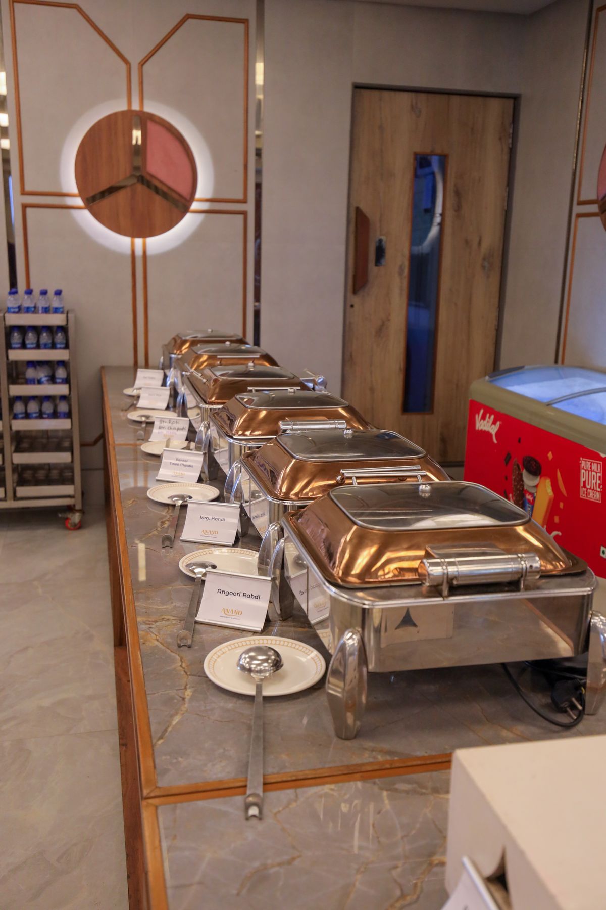 Elektrikli Bain Marie Sunum Ünitesi (4 Gözlü)